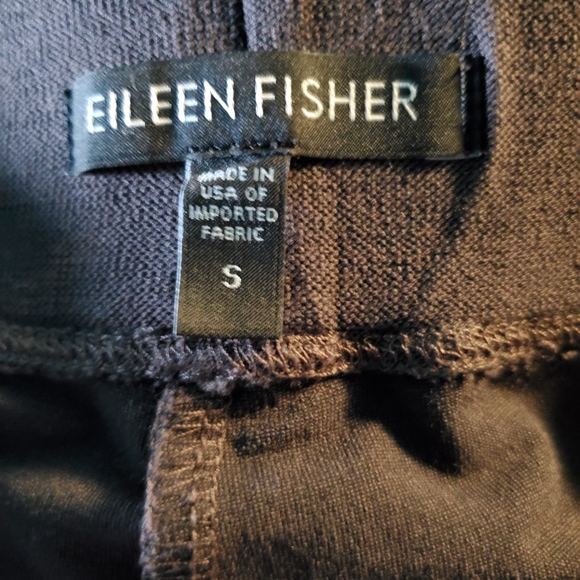 Eileen Fisher Washable Crepe Pants Small - Picture 7 of 7